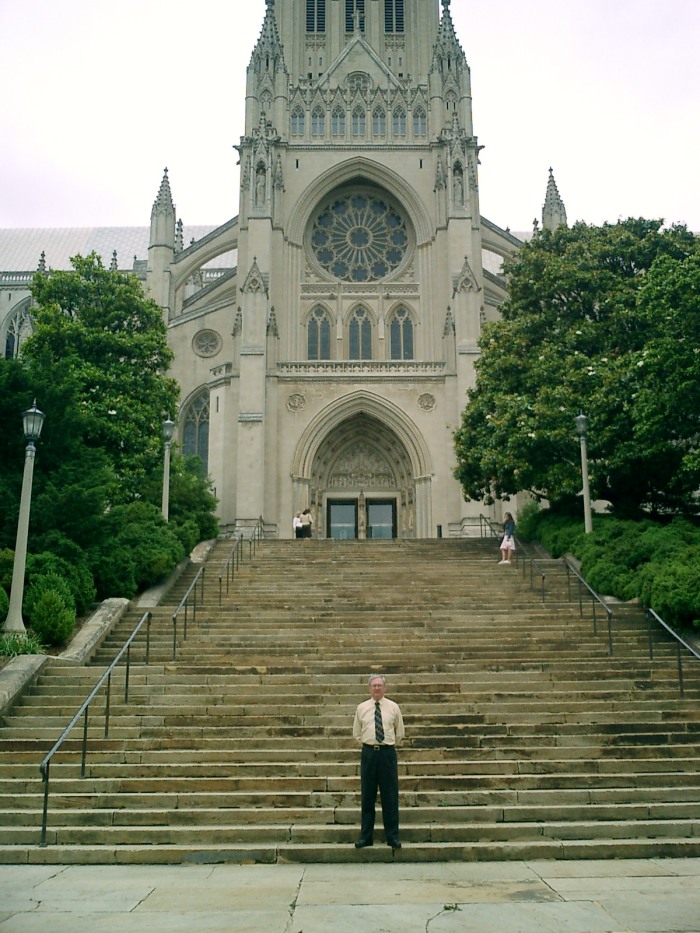 Steve Shively at National Cathedral in DC